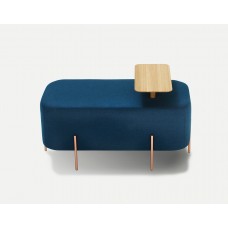 MAMMOTH POUF STOOL RECTANGULAR WITH TRAY
