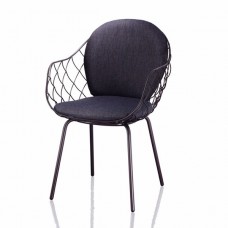 PINA CHAIR WITH STEEL LEG