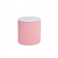 PALADIS SIDE TABLE SHORT WITH MARBLE TOP