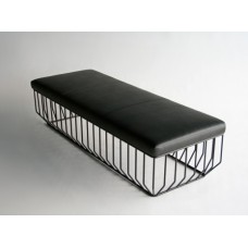 REZA PU LEATHER BENCH