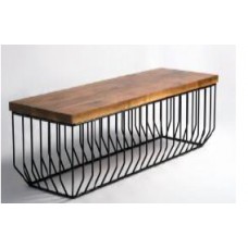 REZA WOODEN BENCH 