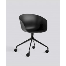 AAC24 OFFICE ARM CHAIR (WITH ROLLER)