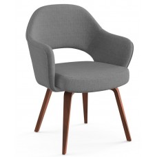 SAARINEN ARMCHAIR WITH WOODEN LEG