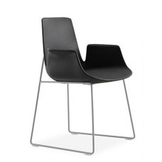 VENTURA ARMCHAIR STEEL BASE