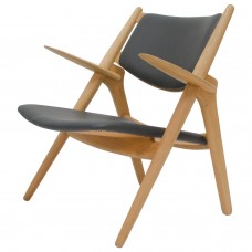 CH28 LOUNGE CHAIR