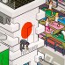 EBOY TOKYO PIXEL ART POSTER